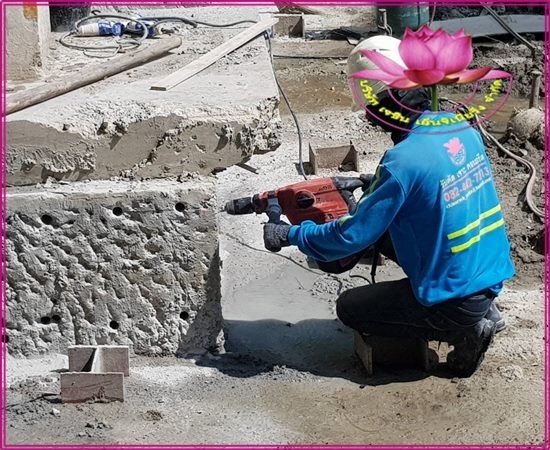 ผู้รับเหมางานสกัดคอนกรีต